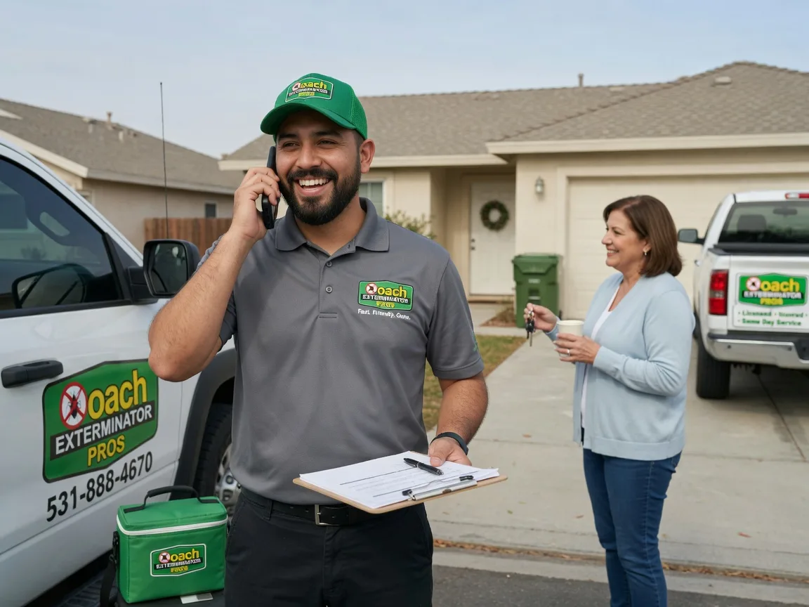 Pest Control Roach Exterminator Martins Ferry, OH FAQs